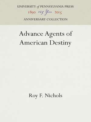 cover image of Advance Agents of American Destiny